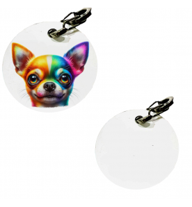 Médaille Colorfull Chihuahua 2