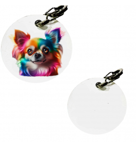 Médaille Colorfull Chihuahua